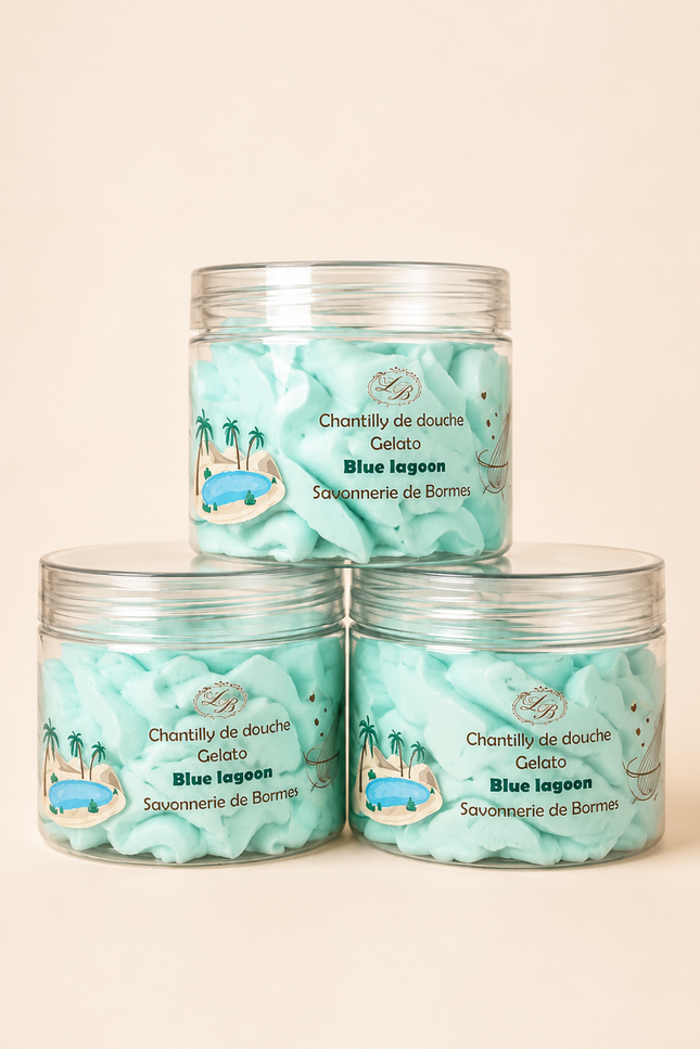 Chantilly de douche - Blue Lagon