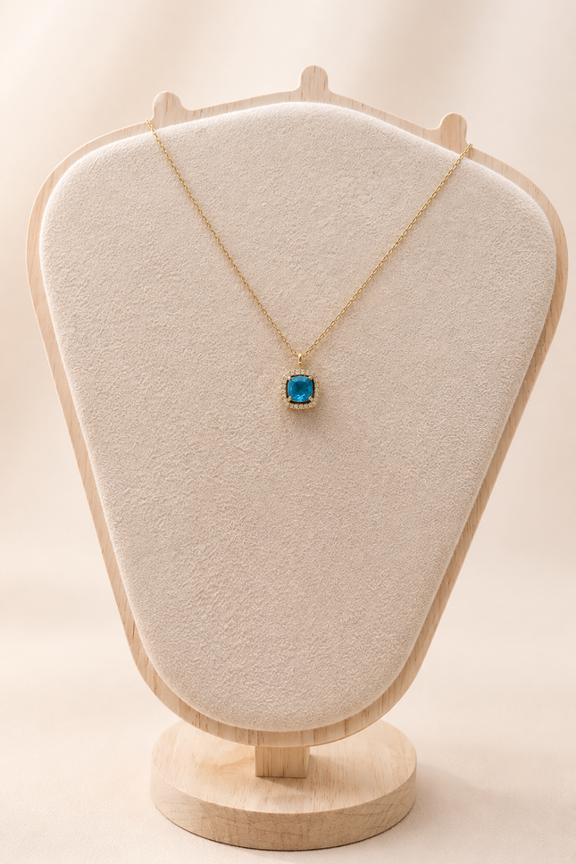 Collier Lumière - Bleu