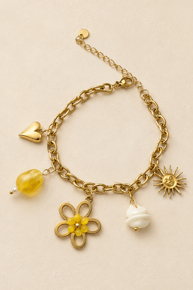 Bracelet Romance - Doré Jaune