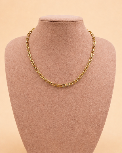 Collier pour charms Dalhia - Doré