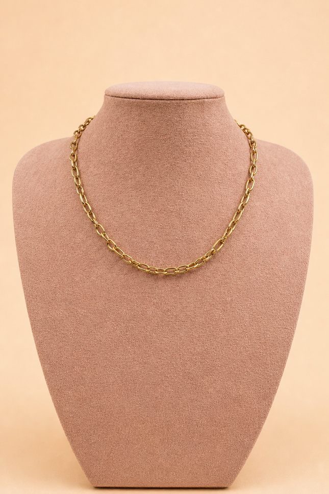 Collier pour charms Dalhia - Doré