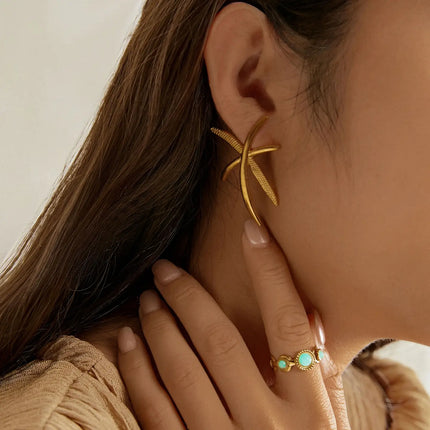 Boucles d'oreilles Célesta - Dorée