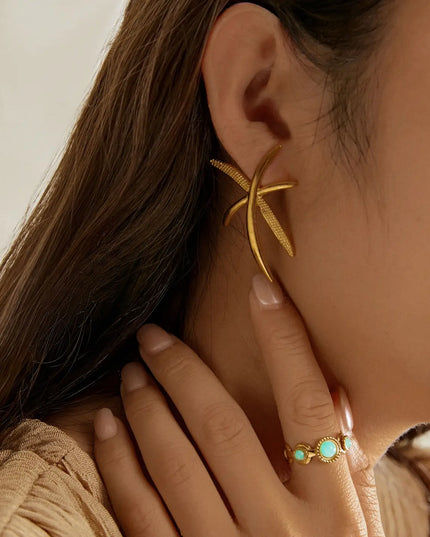 Boucles d'oreilles Célesta - Dorée