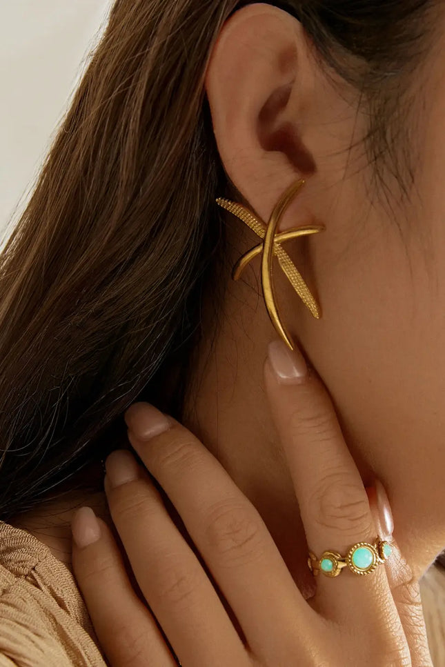 Boucles d'oreilles Célesta - Dorée