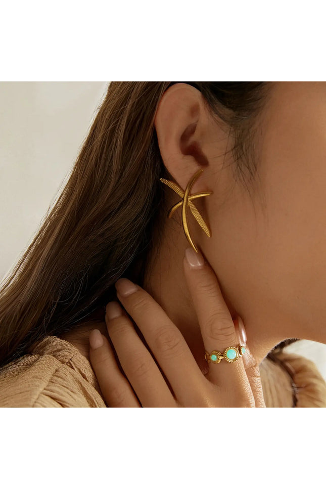 Boucles d'oreilles Célesta - Dorée