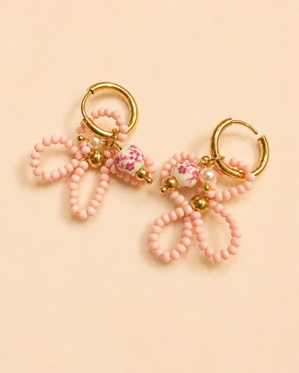 Boucles d’oreilles - Jardin fleuri