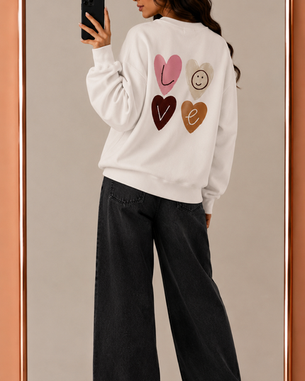 Sweat Love - Blanc