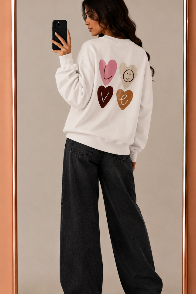 Sweat Love - Blanc