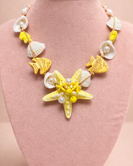Collier Playa  - Jaune