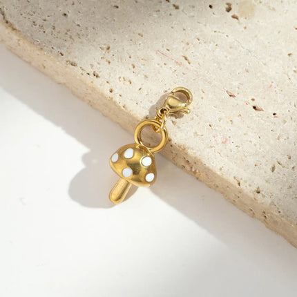Charm Champignon - Doré