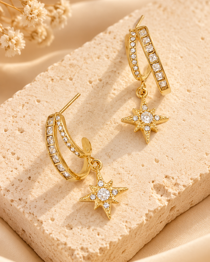 Boucles d’oreilles Intemporelle - Dorée