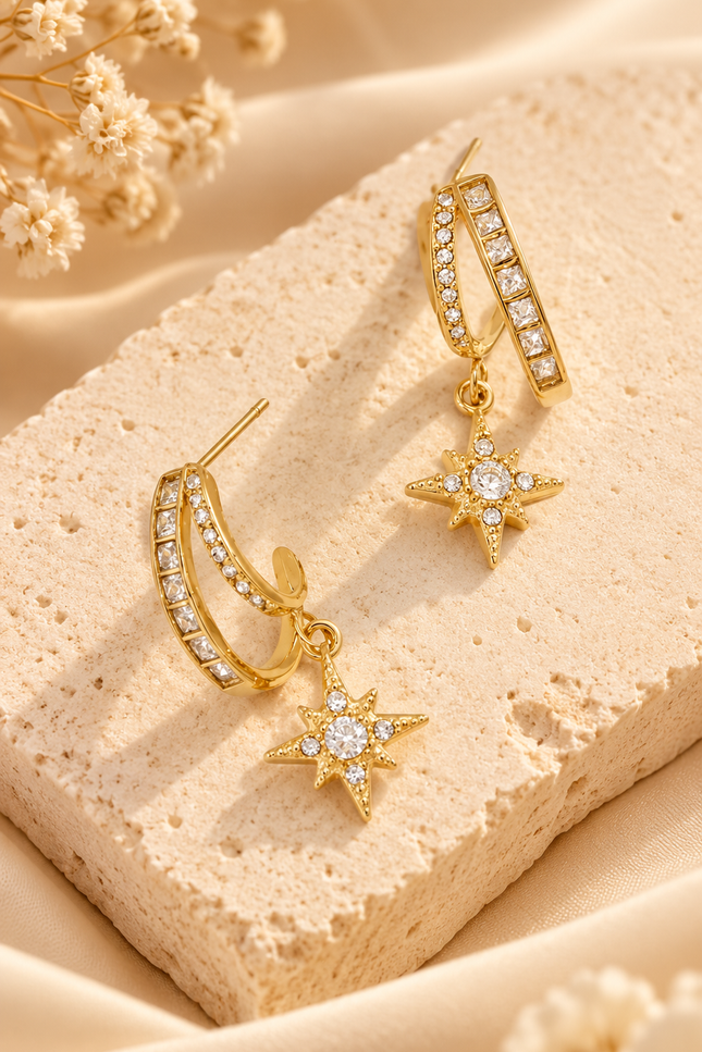 Boucles d’oreilles Intemporelle - Dorée