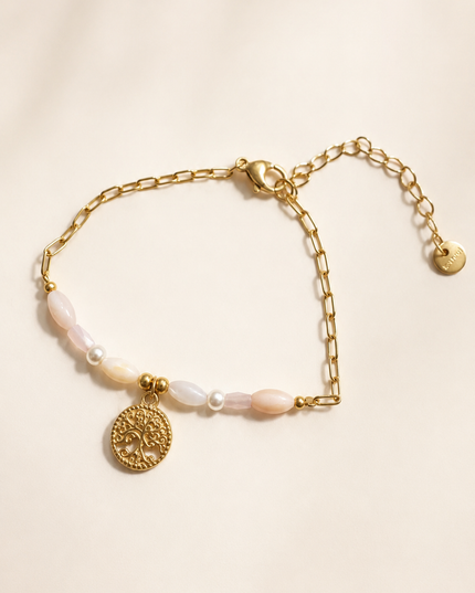 Bracelet Amour en fleurs