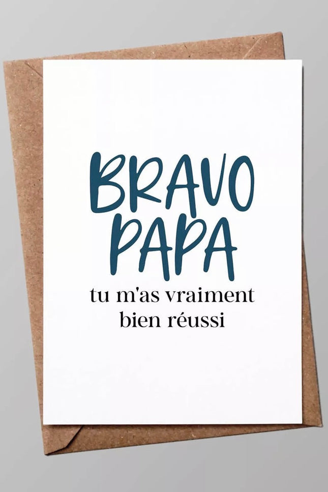 Carte - Bravo Papa