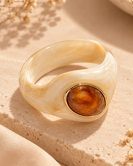 Bracelet Éclipse - Écru