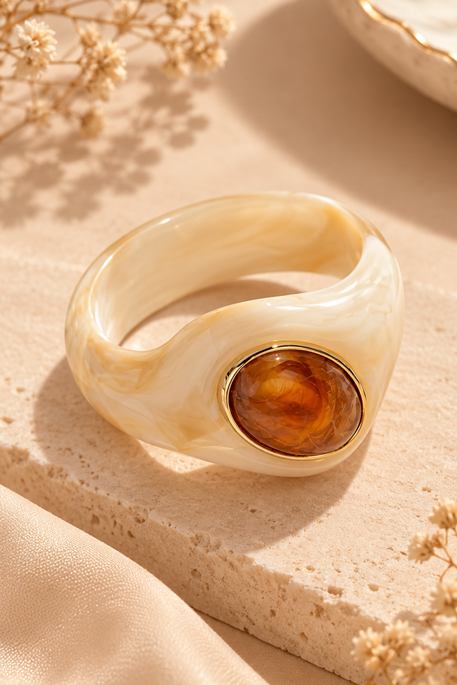 Bracelet Éclipse - Écru