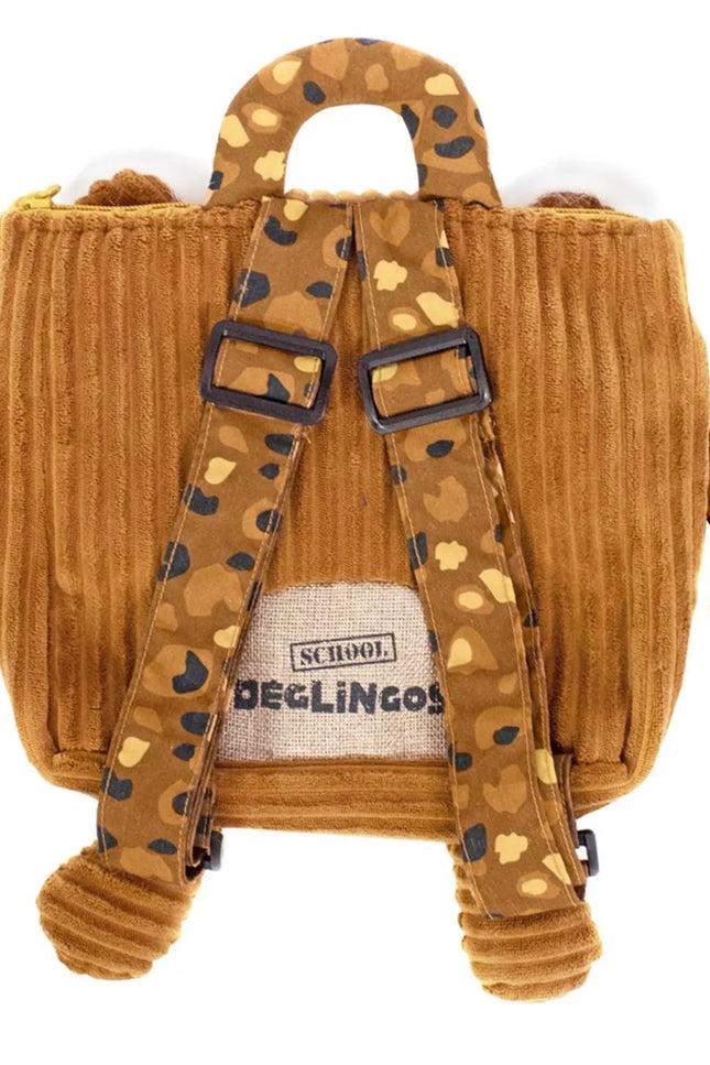 Sac à dos Velours - Le tigre