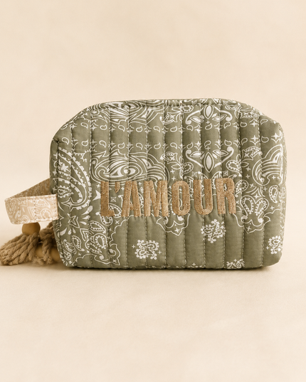 Trousse Amour - Kaki