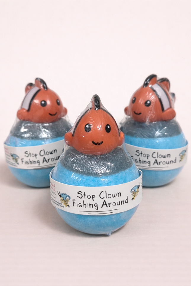 Bombe de bain Jouet Fish - Vanille & sel de mer