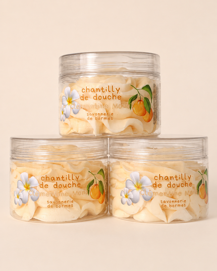 Chantilly de douche - Clémentine Monoi