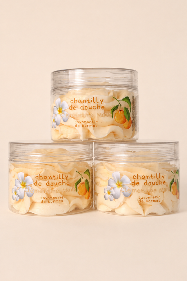 Chantilly de douche - Clémentine Monoi