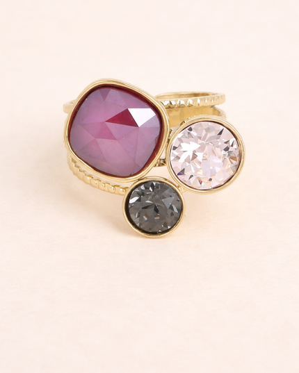 Bague Rêve d’azur - Dark Red