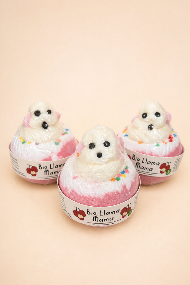 Bombe de bain Llama Mama - Litchi
