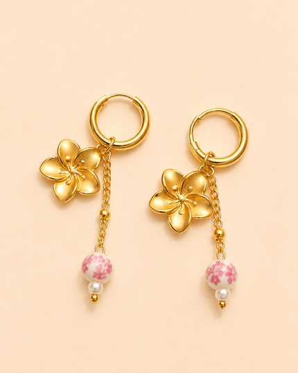 Boucles d’oreilles - Trésors dorés