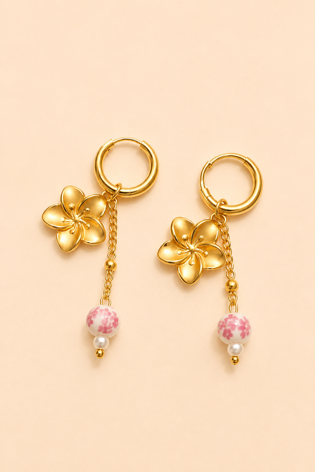 Boucles d’oreilles - Trésors dorés