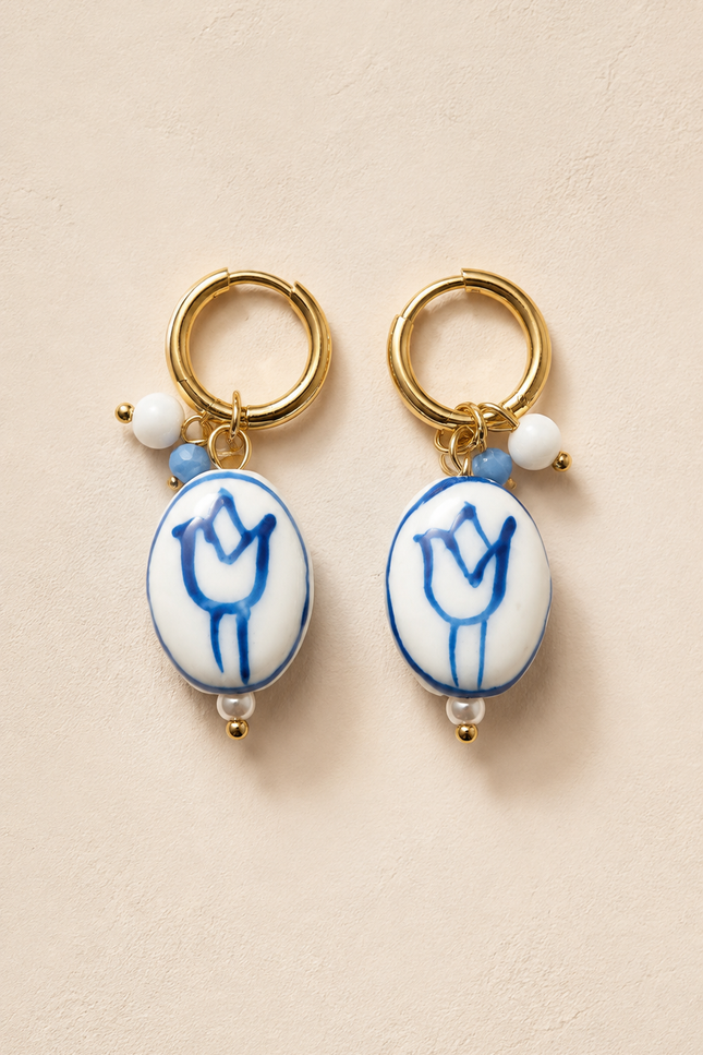 Boucles d’oreilles - Santorini