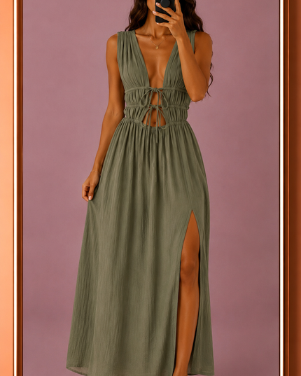Robe Cassia - Kaki