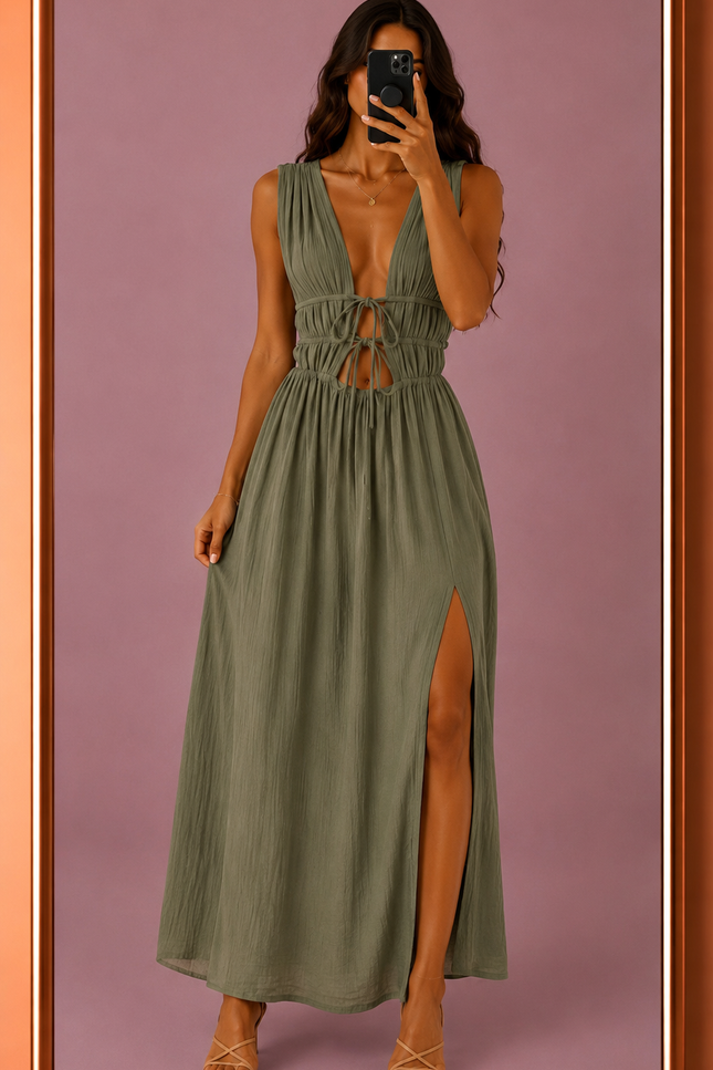 Robe Cassia - Kaki
