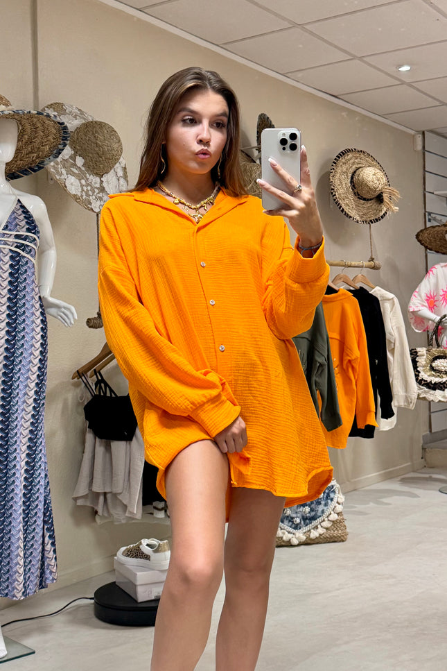 Chemise Oeil - Orange