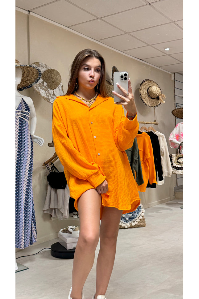 Chemise Oeil - Orange