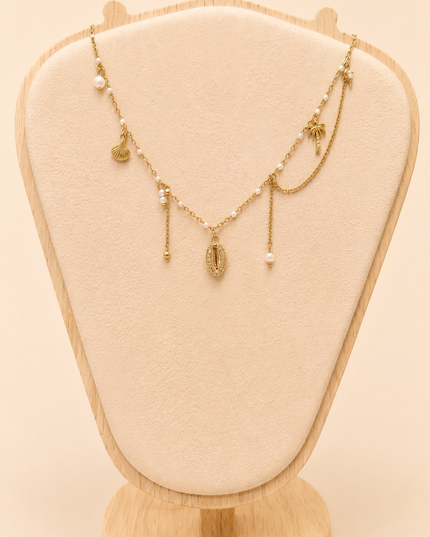 Collier Chic Bohème - Doré