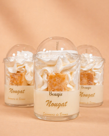 Bougie Chantilly - Nougat