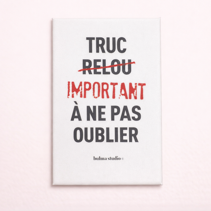 Aimant - Truc relou