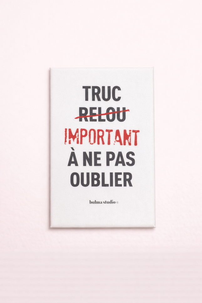 Aimant - Truc relou