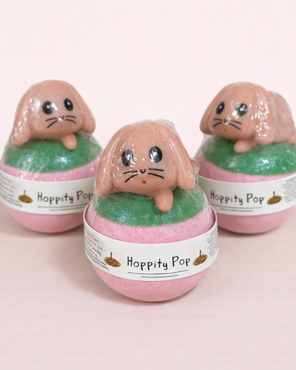Bombe de bain Jouet Rabbit - Caramel & poivre rose