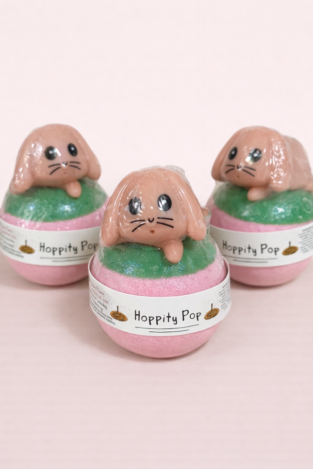 Bombe de bain Jouet Rabbit - Caramel & poivre rose