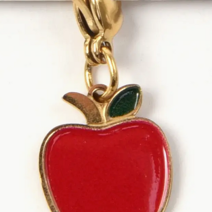 Charm Pomme - Doré
