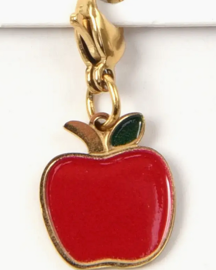 Charm Pomme - Doré