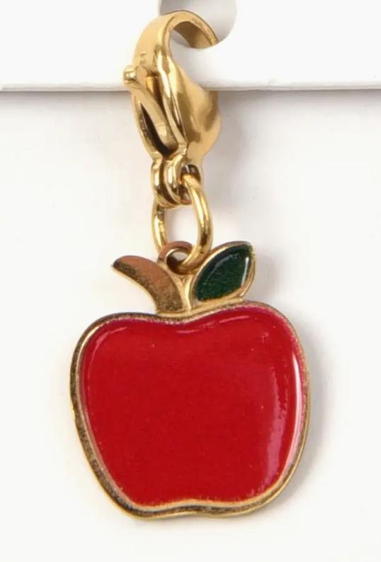 Charm Pomme - Doré