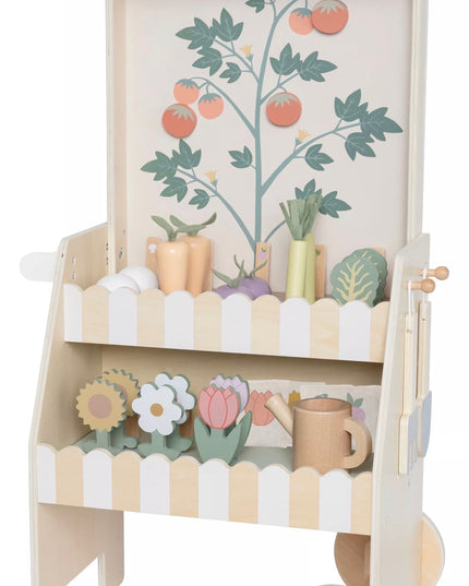 Jeu en bois - Chariot de jardinage