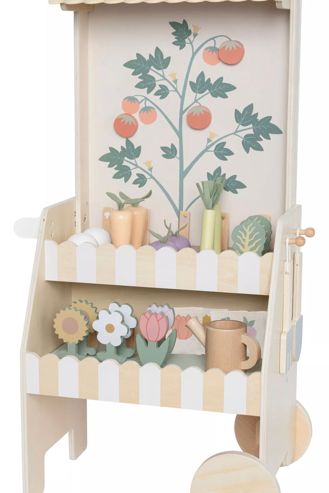 Jeu en bois - Chariot de jardinage