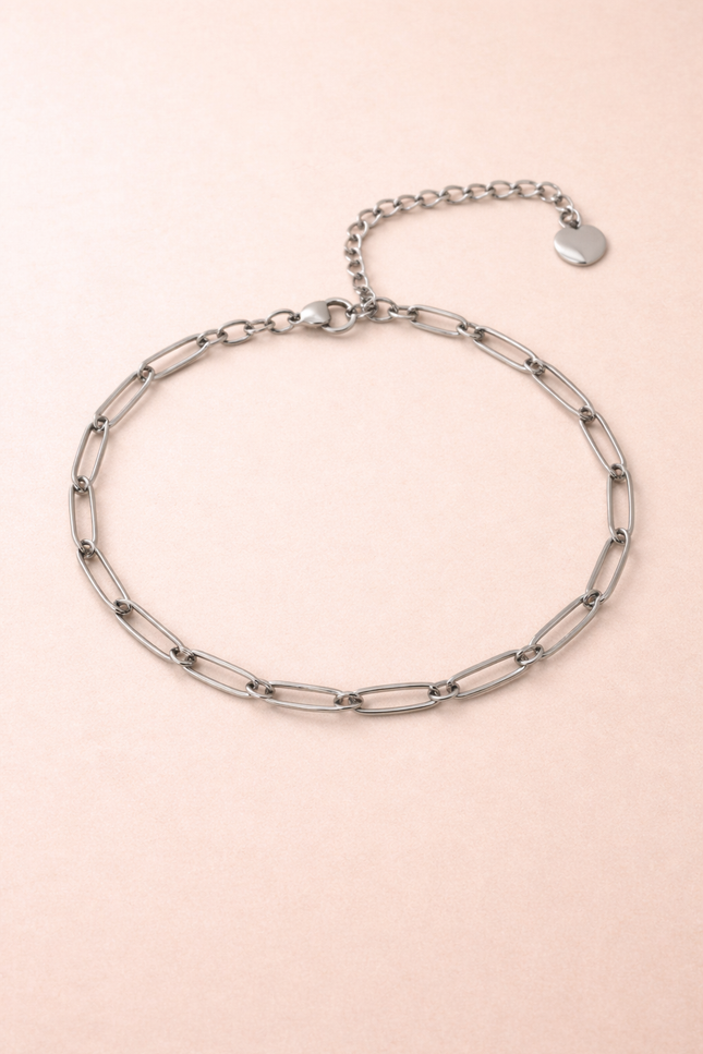Bracelet pour charms Dalhia - Argenté