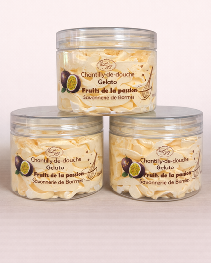 Chantilly de douche - Fruit de la passion