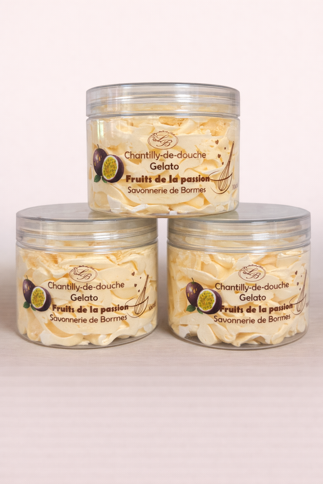 Chantilly de douche - Fruit de la passion
