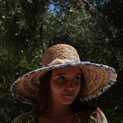 Chapeau "Bleu Azur"
