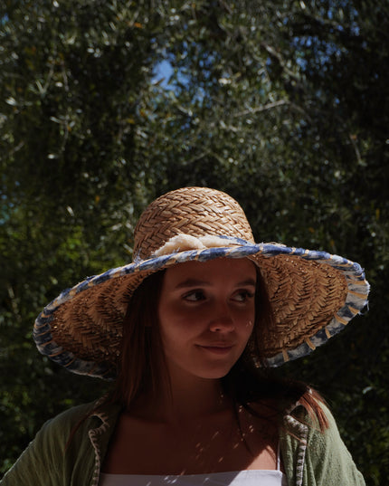 Chapeau "Bleu Azur"